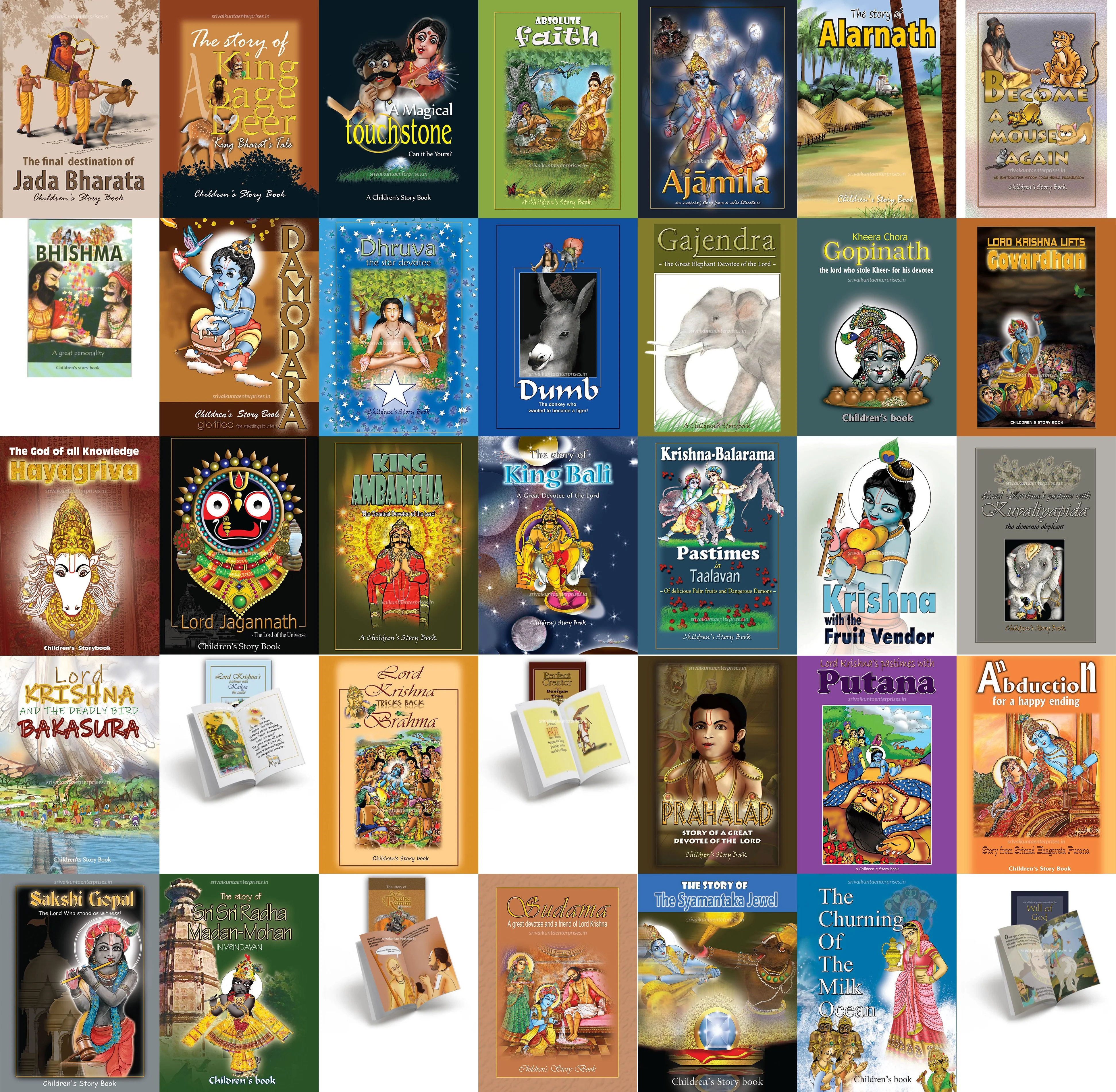 Children's Story Book (Pack of 35 Pcs)