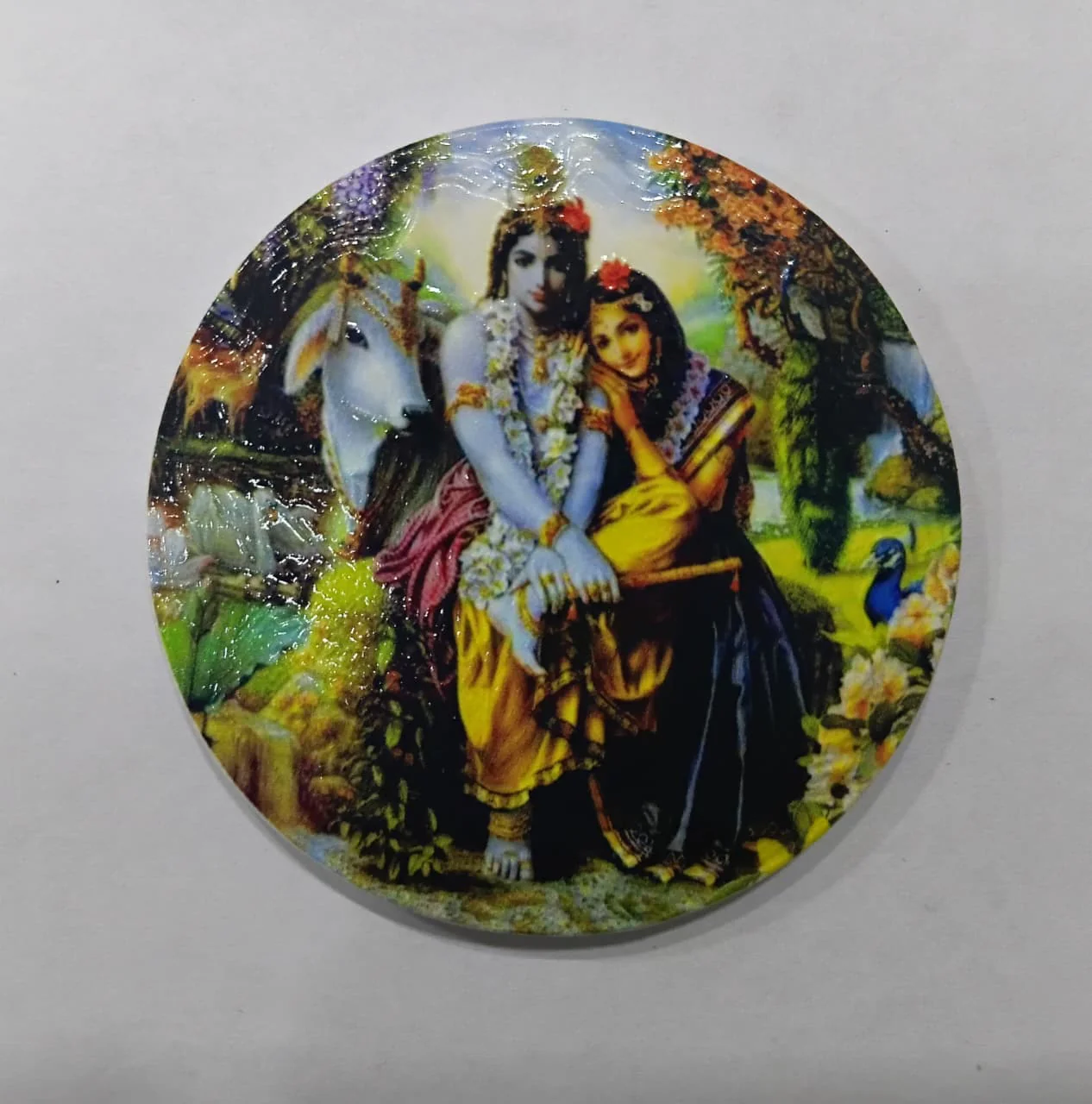 Polyresin Round Fridge Magnets - Image 5