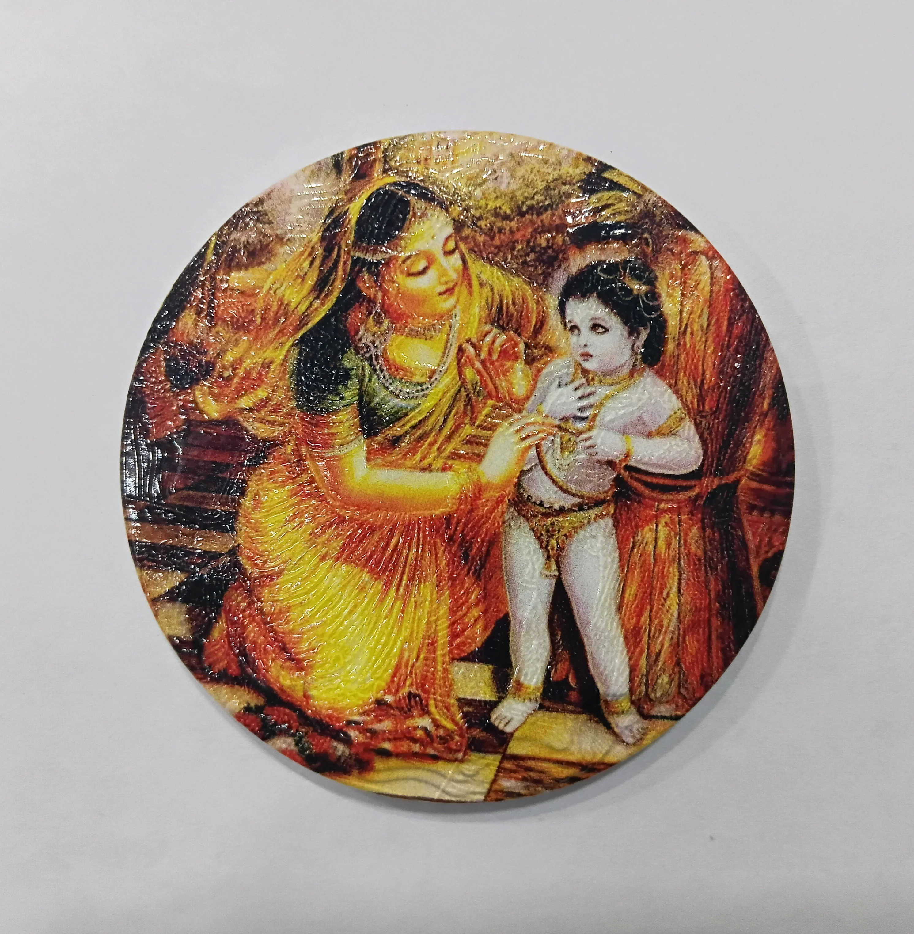 Polyresin Round Fridge Magnets - Image 8