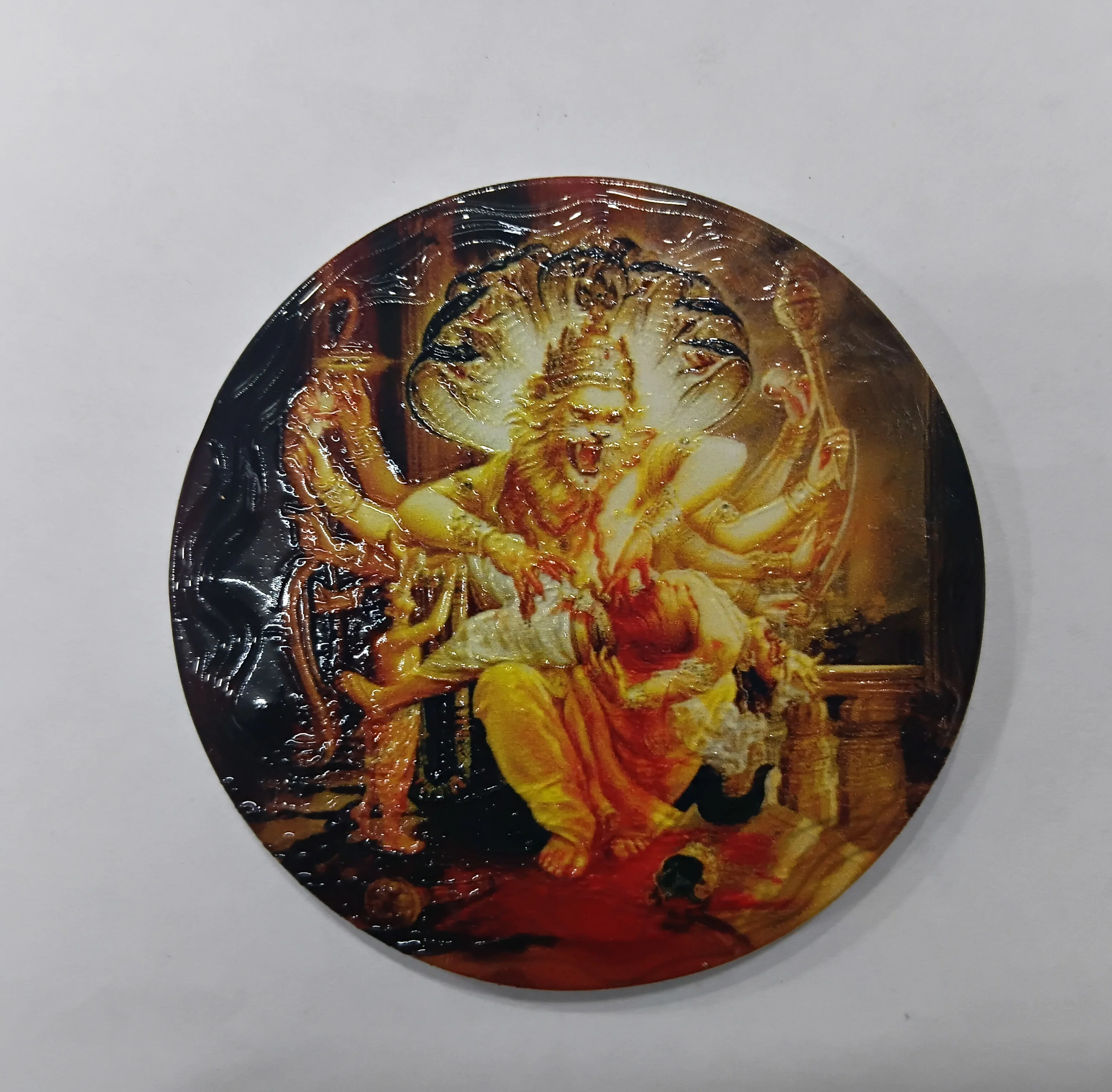 Polyresin Round Fridge Magnets - Image 9