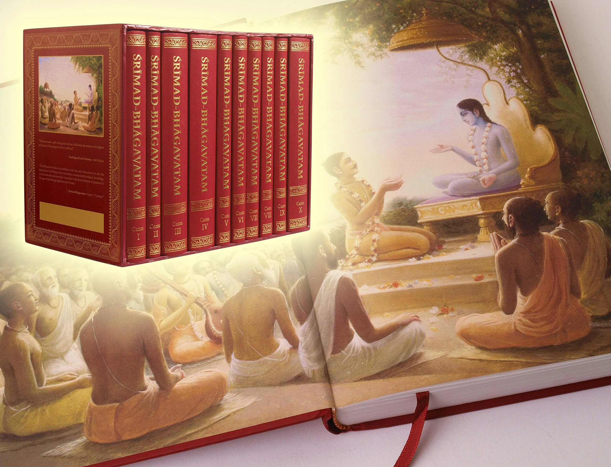 Srimad Bhagavatam: 10 Volume Set (Hardcover) - Image 3