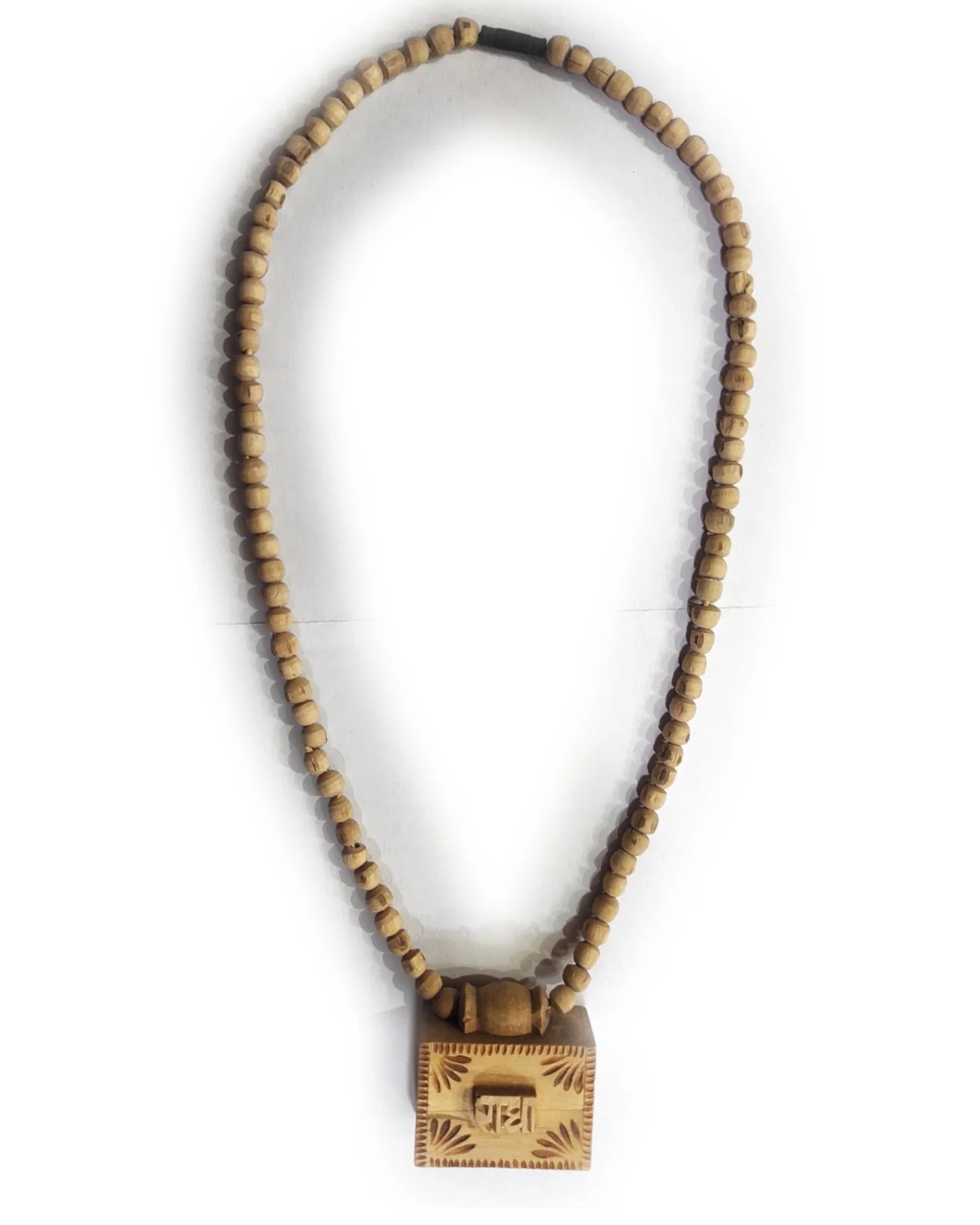 Tulsi Neckbeads Radha Naam Big Locket