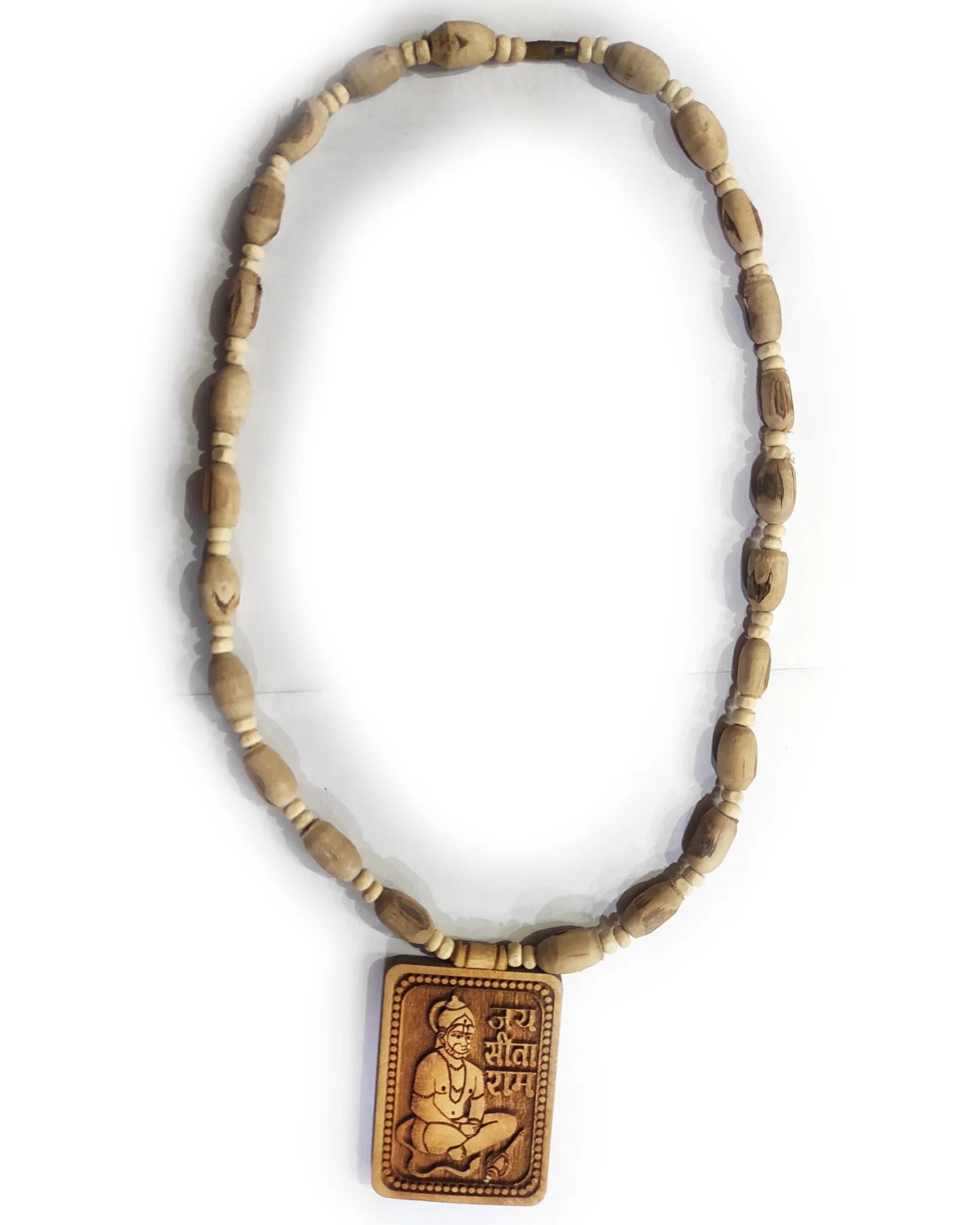 Tulsi Neckbeads Hanuman Locket